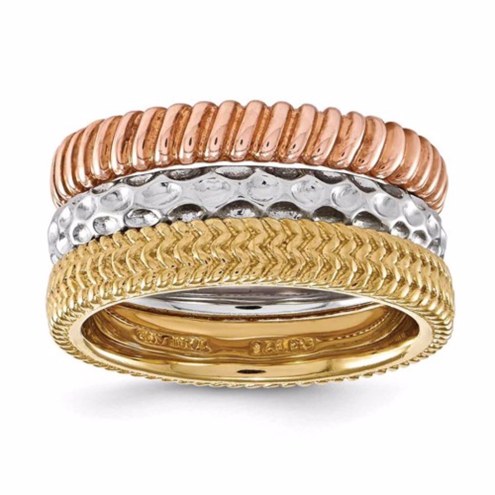 3 Ring Set Stackable Ring - image 1